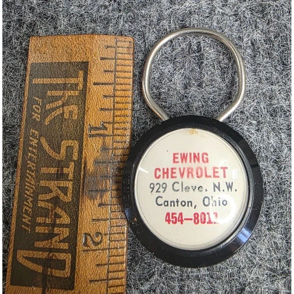 Vintage Ewing Chevrolet Keychain Since 1914